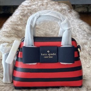 Kate Spade mini maise Julia Street Stripe